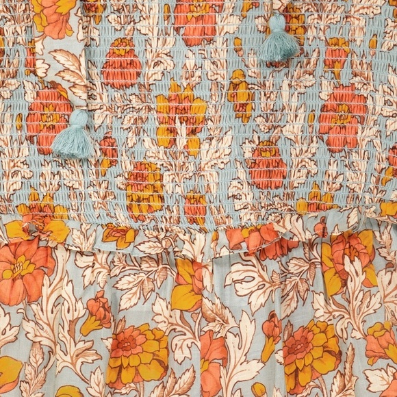 NWOT ZIMMERMANN KIDS Andie floral cotton playsuit SIZE 8 - Picture 2 of 3